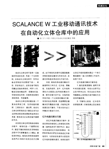 自动化立体仓库中通信与自动控制技术的研究与应用